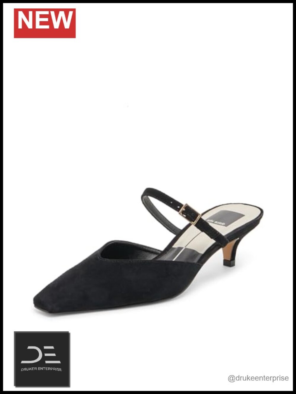 Suede Kitten Heel Pumps for Women Party Business Casual